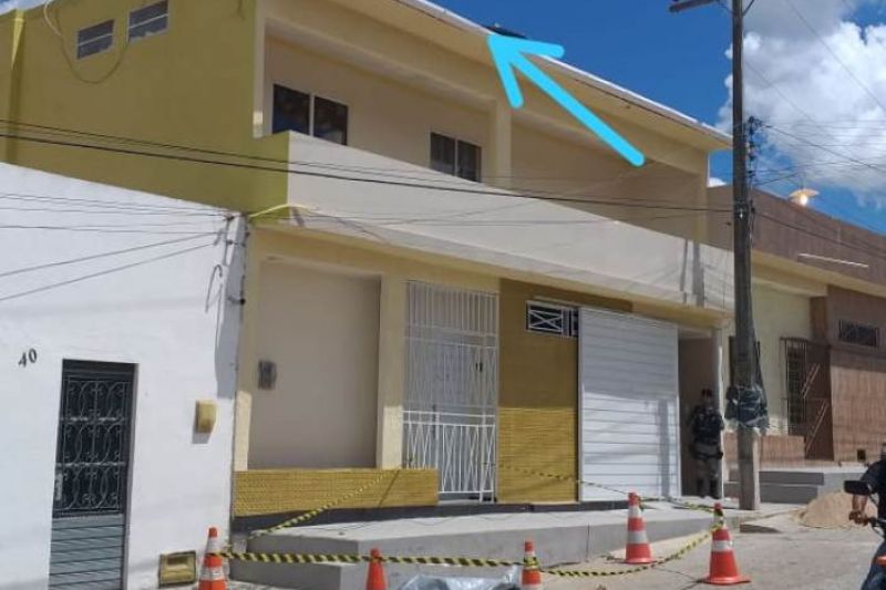 Pedreiro morre depois de sofrer choque elétrico e cair de prédio em Santana do Ipanema