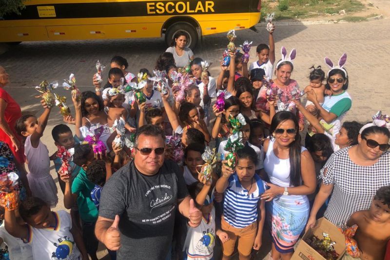 Entrega de Ovos da Páscoa revive espírito e significado da Semana Santa em Pariconha