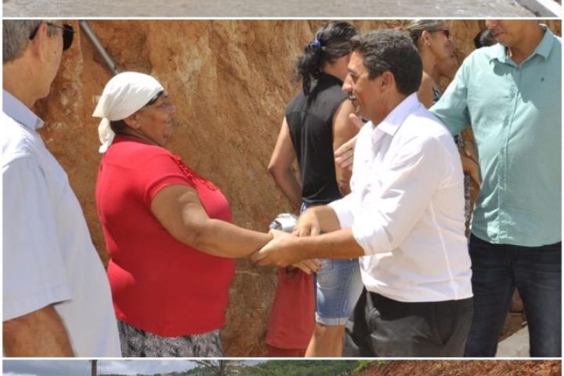 Prefeitura de Água Branca pavimenta ruas e realiza sonho antigo de moradores de conjunto