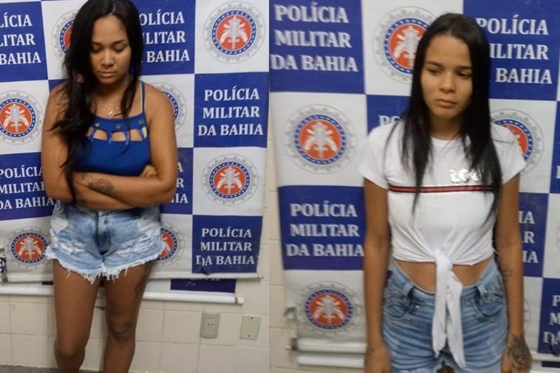 Jovens são presas suspeitas de integrar quadrilha responsável por assaltos em Paulo Afonso