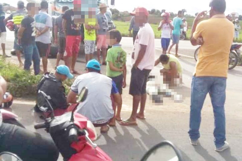 Mulher que seria moradora de Coronel João Sá fica gravemente ferida em acidente no Sertão