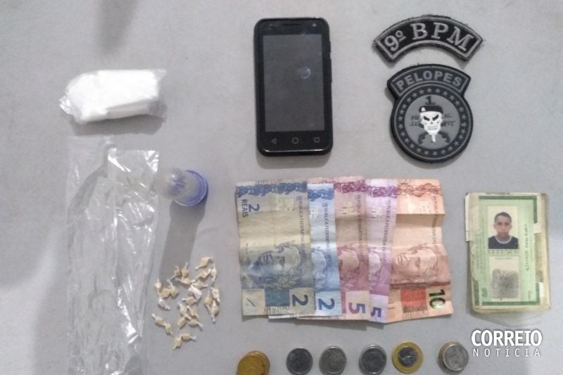 Pelopes deflagra operação e prende suspeito de vender drogas em beco de Delmiro Gouveia