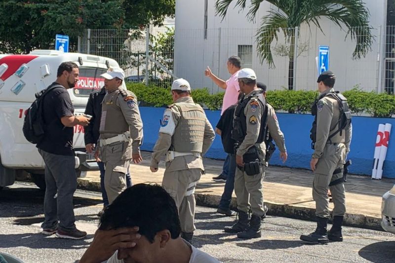 TV Gazeta tenta sabotar movimento acionando a PM contra jornalistas em greve em AL