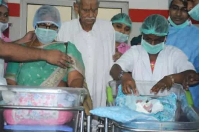 Recorde mundial: mulher de 74 anos dá à luz duas meninas gêmeas