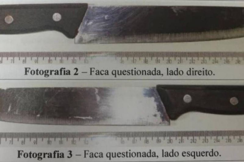 Faca utilizada por Adélio contra Bolsonaro pode virar peça de museu