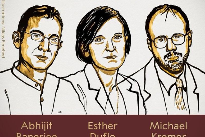 Trio ganha Nobel de Economia 2019 por pesquisas que ajudam combate à pobreza