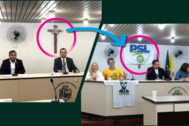 Polêmica em evento do PSL na Câmara de Palmeira dos Índios