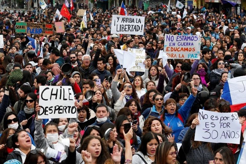 A Revolução de Outubro em Santiago Contra o Neoliberalismo