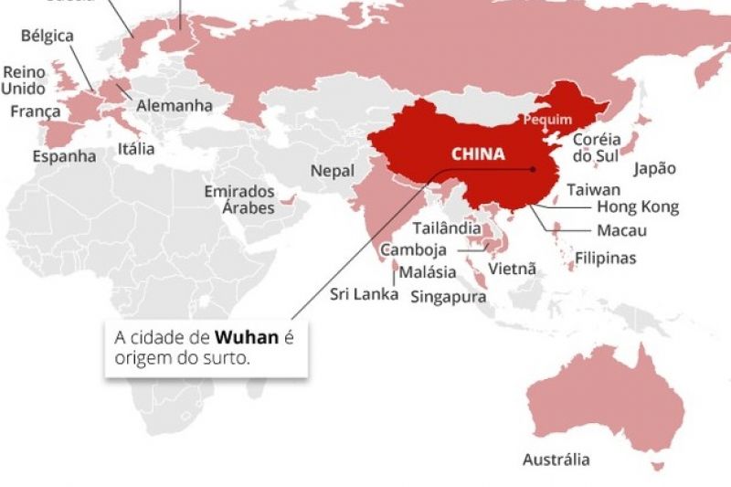 China tem 812 mortes e 37,2 mil casos de coronavírus