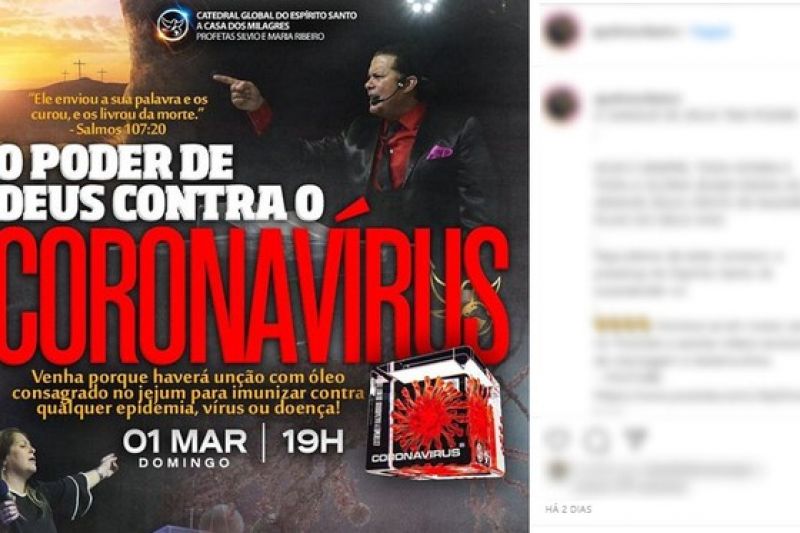 Polícia investiga igreja que teria prometido imunizar fiéis do coronavírus em Porto Alegre
