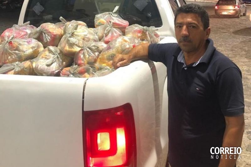 Prefeitura de Água Branca vai distribuir 3 mil cestas básicas para famílias carentes