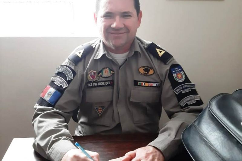 Comandante do Grupamento de Polícia Militar de Inhapi é promovido a subtenente