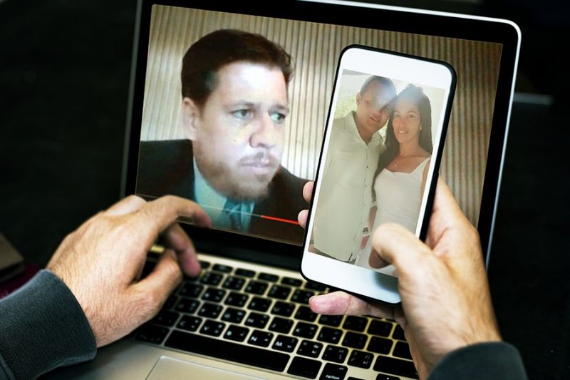 Casal de Inhapi relata experiência em casamento por videoconferência durante pandemia