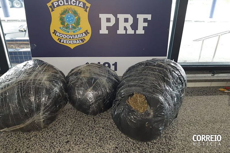 Homens são presos em flagrante com oito quilos de maconha em Canapi