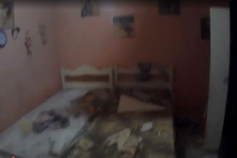 Gesso de quarto cede e atinge idosa de 84 anos em Santana do Ipanema