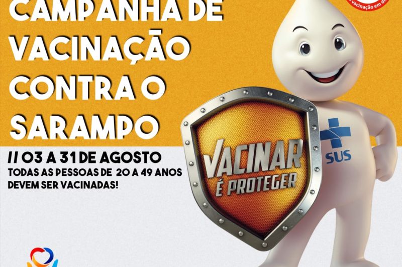 Pariconha inicia campanha de vacinação contra o sarampo