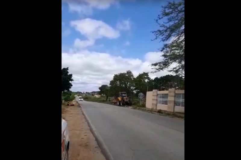 Morador aciona a Justiça e impede Prefeitura de Inhapi de concluir obra de ciclovia