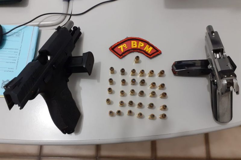 Ação da Polícia Militar em Batalha resulta em prisões e apreensões de armas de fogo