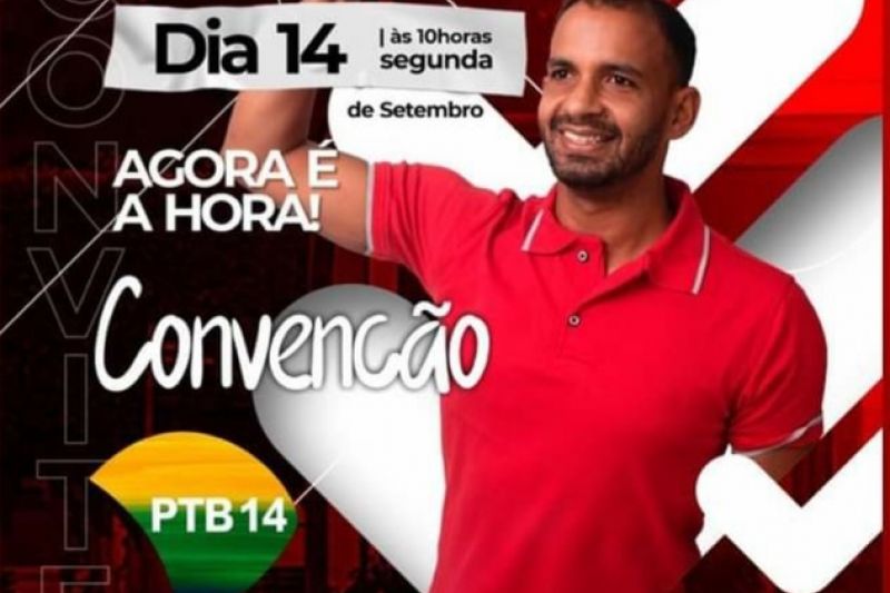 PTB oficializa dia 14 Artur Galdino candidato a prefeito de Monteirópolis
