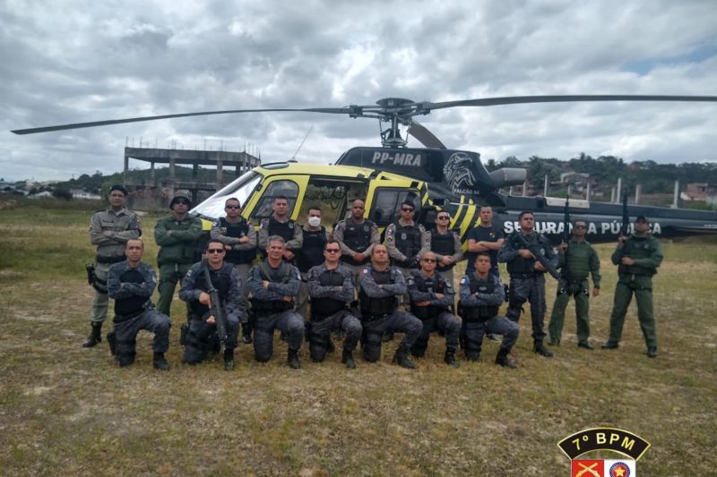 Policiais do Batalhão de Santana do Ipanema passam por capacitação para operações aéreas