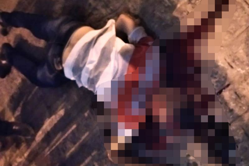 Homem é surpreendido por dupla em moto e é assassinado com vários tiros em Batalha