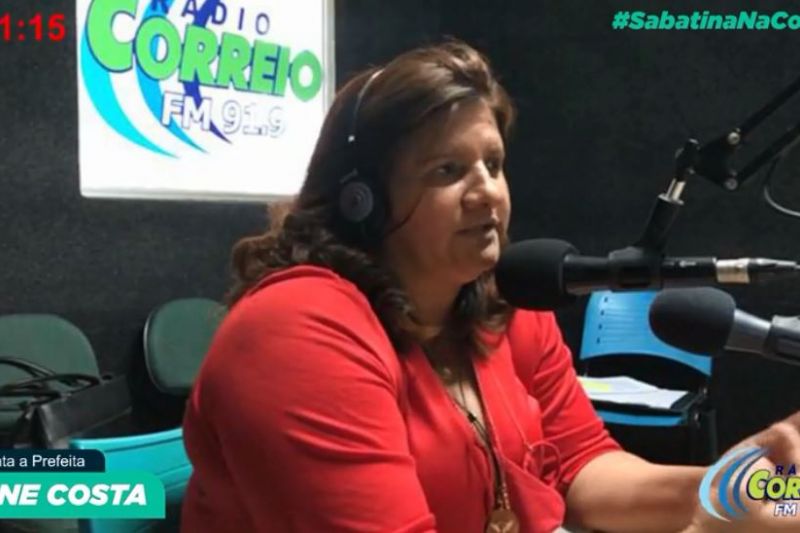 Escolha de Valdo Sandes para vice foi baseada em pesquisas, diz Ziane Costa em entrevista