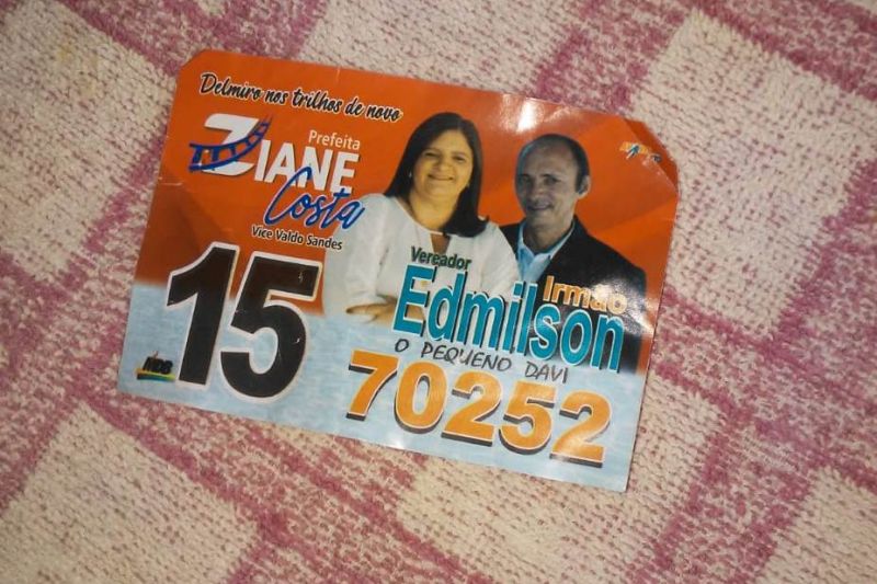 Candidato a vereador descobre que fez campanha com número errado em Delmiro Gouveia