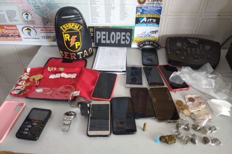 Suspeitos de integrar quadrilha são capturados em operação deflagrada em Delmiro Gouveia