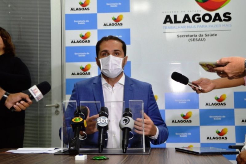 Alagoas iniciará a vacinação contra a Covid-19 em fevereiro, afirma secretário da Saúde