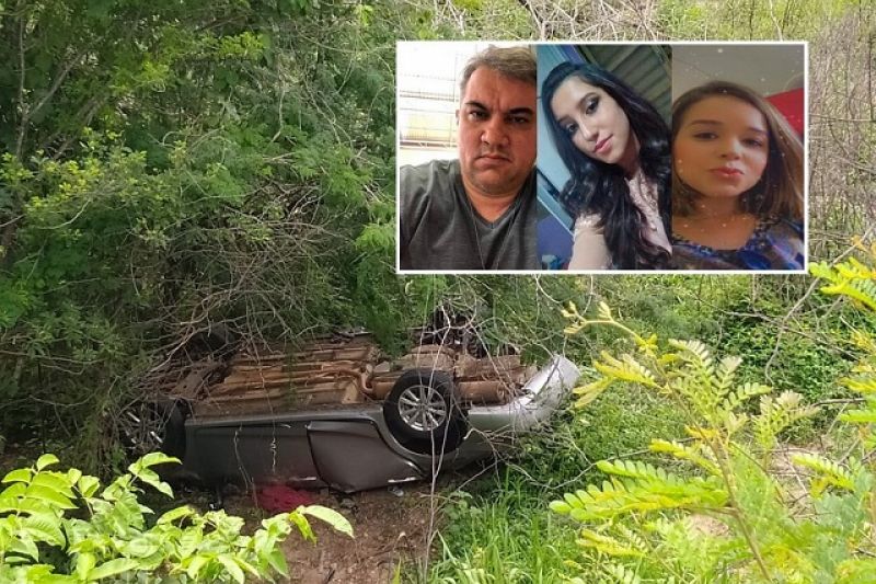 Carro de casal e estudante é encontrado com três corpos em penhasco