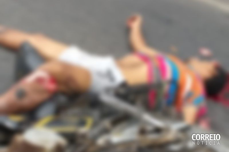 Acidente entre moto e caminhão deixa homem morto próximo ao Fórum de Santana do Ipanema