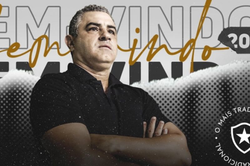 Chamusca chega ao Rio, começa a trabalhar pelo Botafogo e terá dedo na escolha de reforços