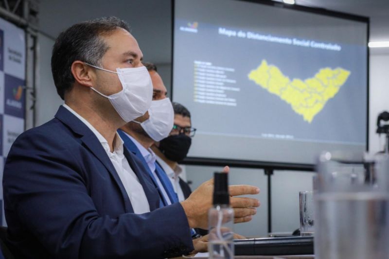 Com mais mortes no Sertão provocadas pela Covid-19, Alagoas retorna à fase amarela