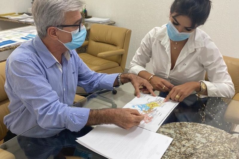 Laís Brandão cobra e presidente da Casal anuncia solução da falta de água em Mata Grande