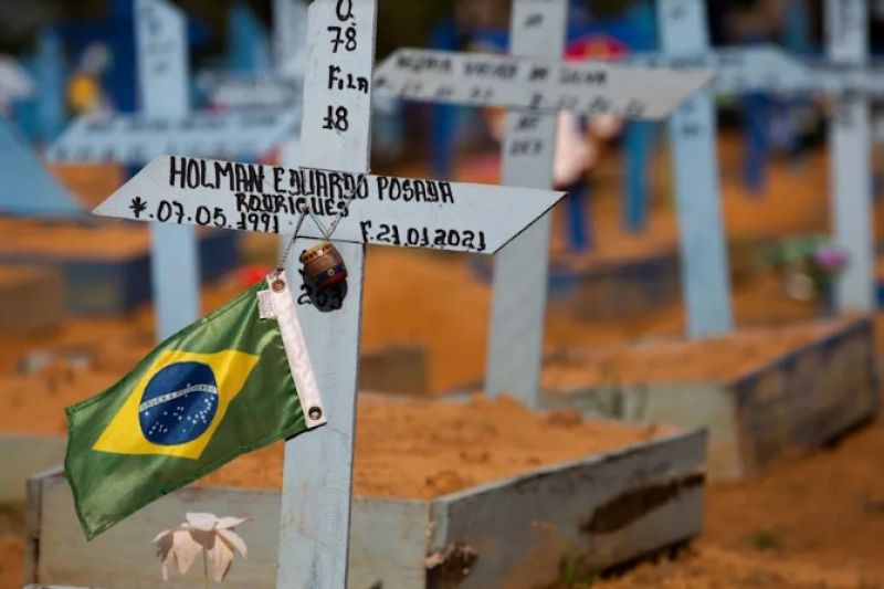 Brasil atinge a triste marca de 500 mil óbitos pela Covid-19