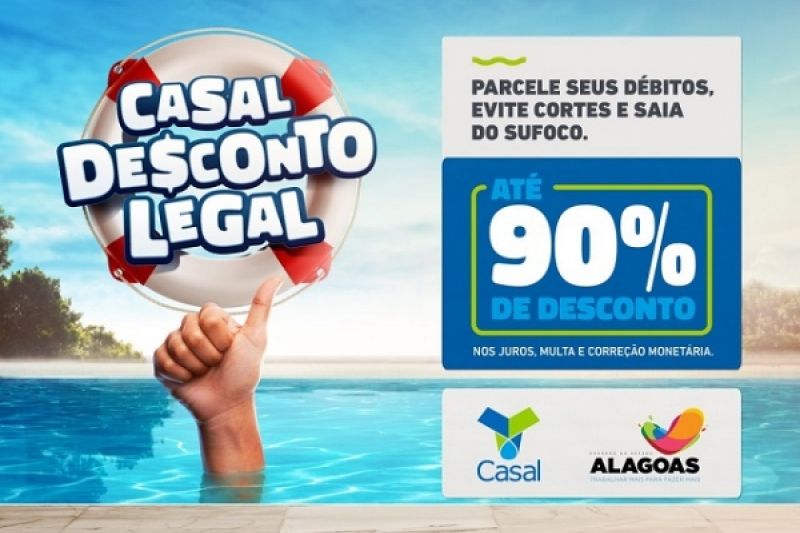 Casal oferece nova chance para pagamento de débitos com 90% de desconto