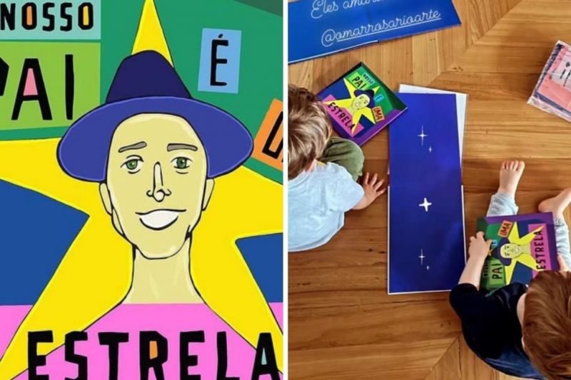 Filhos de Paulo Gustavo ganham livro infantil em homenagem ao ator: