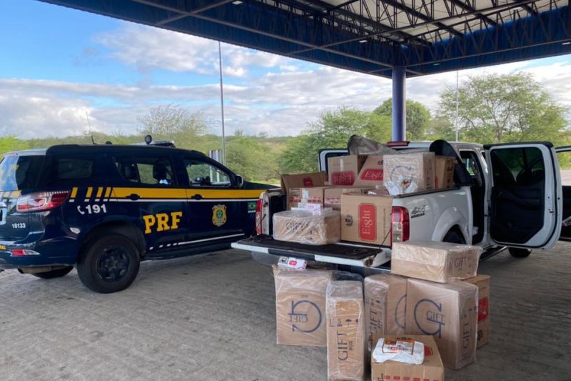 Homem é preso em Canapi com mais de 23 mil maços de cigarros contrabandeados