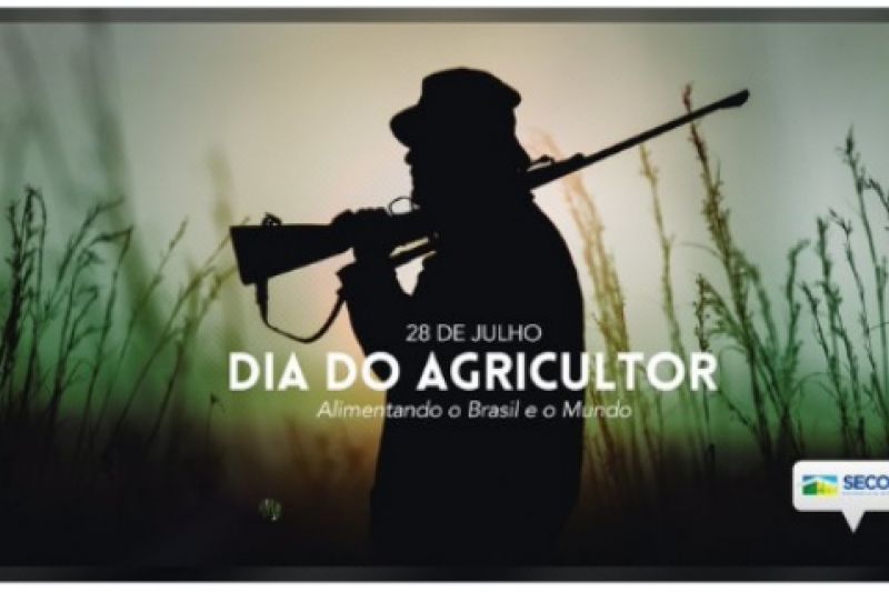 Governo Bolsonaro usa imagem de homem armado para celebrar Dia do Agricultor