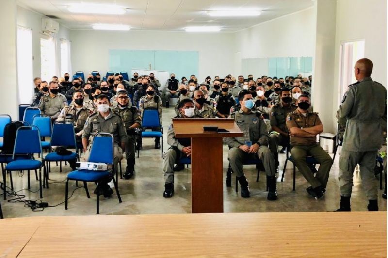 Comandante do 7º BPM promove reunião para melhorar a atividade policial no Sertão