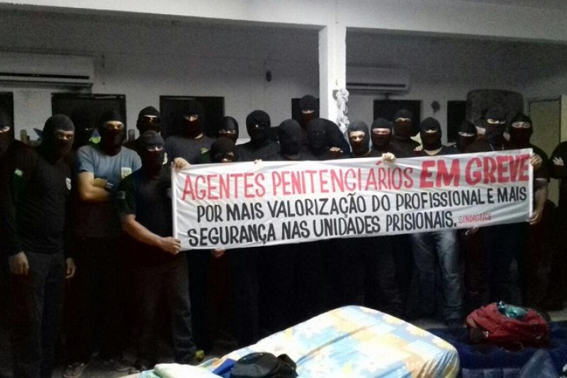 Policiais penais paralisam os serviços a partir da segunda-feira nos presídios de Alagoas