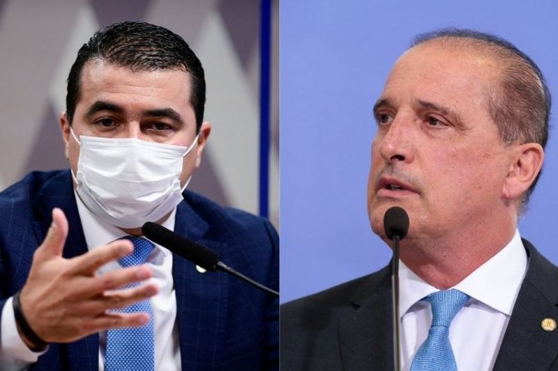 CPI avalia suspender acareação entre Onyx Lorenzoni e deputado Luis Miranda