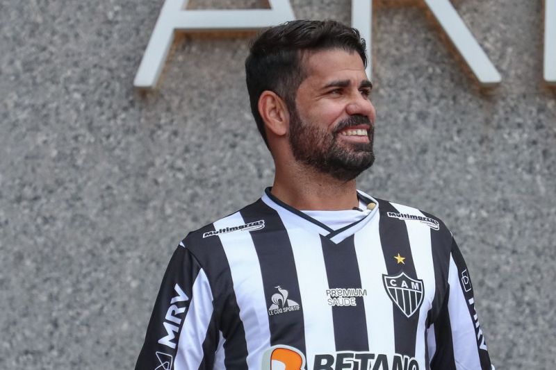 Atlético-MG apresenta oficialmente Diego Costa, que vestirá camisa 19