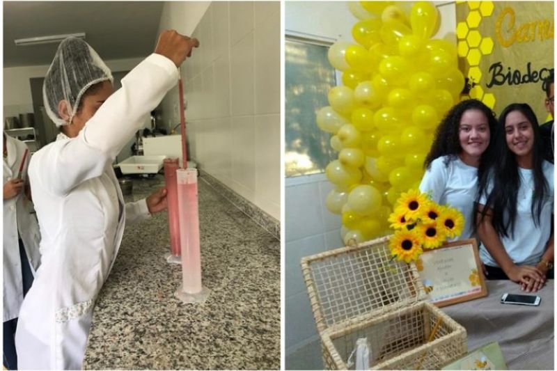 IFAL pede patente de canudo produzido com cera de abelha por alunas de São José da Tapera