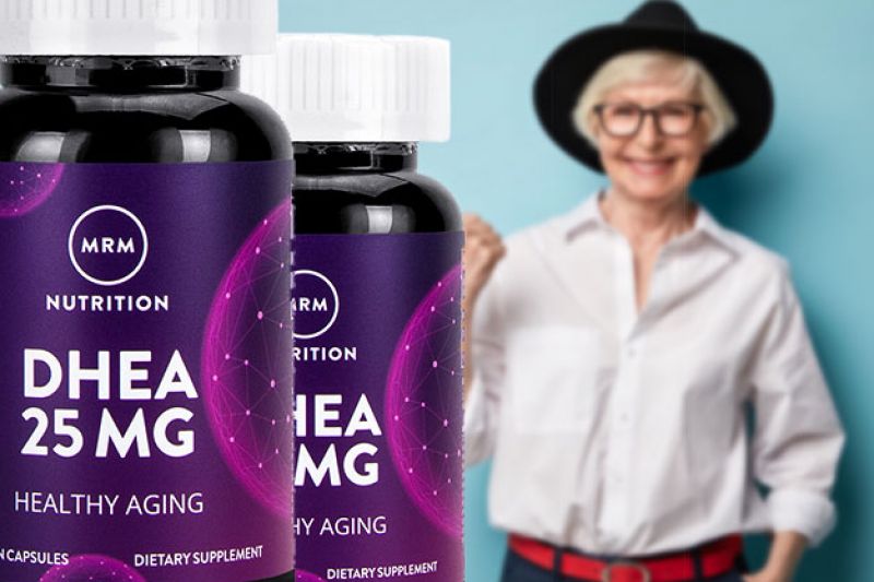 Descubra como o DHEA 25mg previne o envelhecimento