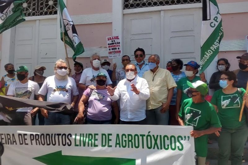 Deputado Inácio Loiola participa de ato contra a pulverização aérea de agrotóxicos em AL