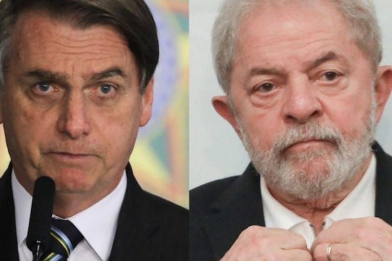 Bolsonaro diminui vantagem de Lula no segundo turno em 10 pontos