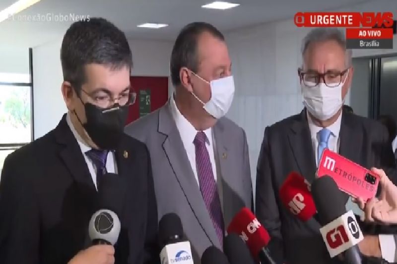 Omar e Renan criticam Lira por defender deputados listados na CPI da Covid