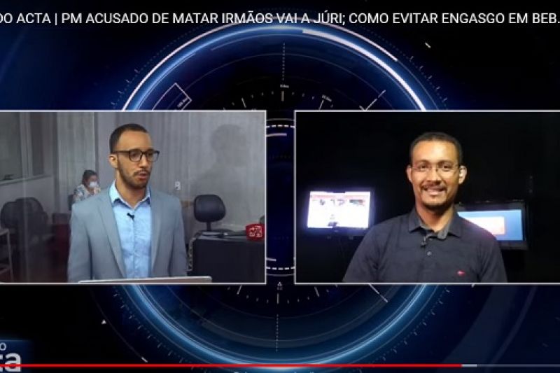 Correio Notícia e Acta firmam parceria inédita com participação ao vivo em telejornal