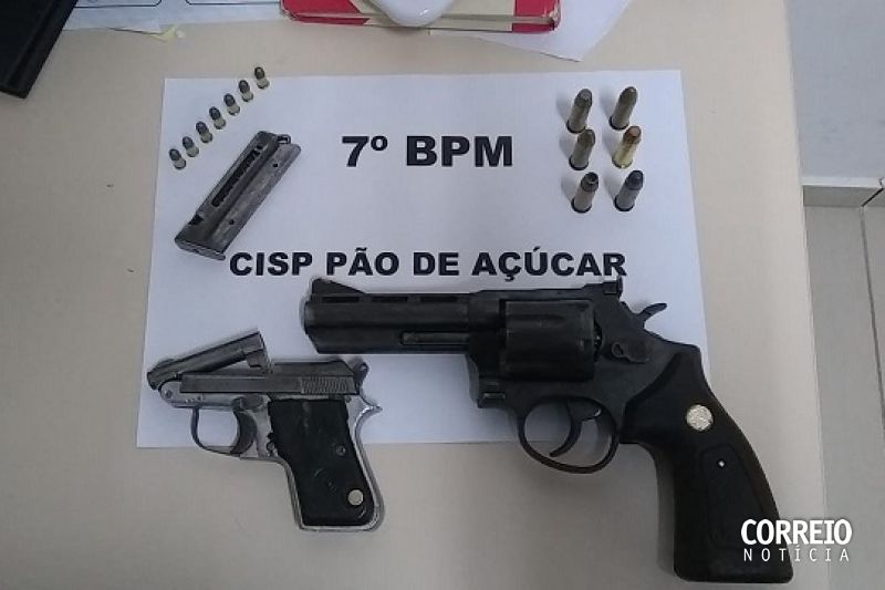 Depois de fazer ameaças e esconder arma em bar, homem é preso em Pão de Açúcar
